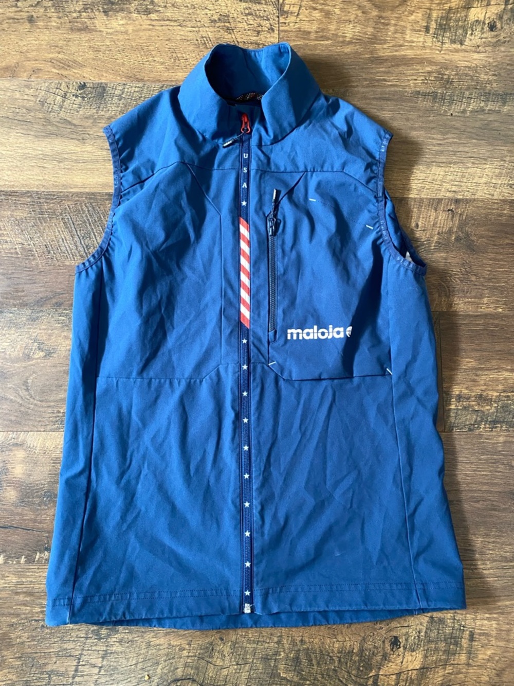 Maloja Blue Outdoor Vest